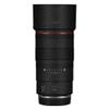 100 2.8 Lens Cap Skin Anti-Scratch Camera Sticker for Canon RF 100mm F2.8 Macro Protective Wrap Film Decal(Contour Black Glossy) view 1