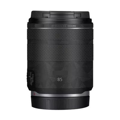 85 2 Camera Lens Skin Anti-Scratch Sticker for Canon RF 85mm F2 Coat Vinyl Protective Film Decals(Triangle Black)