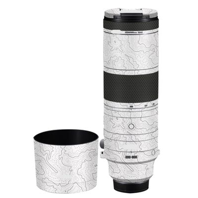 200-800 6.3-9 Skin Lens Camera Skin Wrap Vinyl Protective Sticker Photography Accessories for Canon RF200-800mm F6.3-9(Contour White)