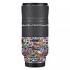 600 11 Lens Skin Vinyl Wrap Film Camera Protective Sticker for Canon RF 600mm F11 Photography Accessories(Graffiti White+Leather Black)