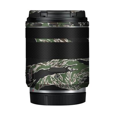 85 2 Camera Lens Skin Anti-Scratch Sticker for Canon RF 85mm F2 Coat Vinyl Protective Film Decals(Tiger Stripe Camo)