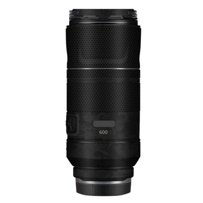 600 11 Lens Skin Vinyl Wrap Film Camera Protective Sticker for Canon RF 600mm F11 Photography Accessories(Knight Black+Matrix Black)