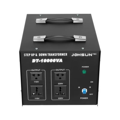 10000W Voltage Converter Transformer, Step Up/Down 110V/220V Heavy Duty Voltage Transformer, USB Power Converter Circuit Breaker for Most Household Appliances