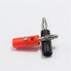 10pcs 4mm Nickel Plated Banana Connector Plugs for Audio Video Speaker Red Black(5 red 5 Black) view 4