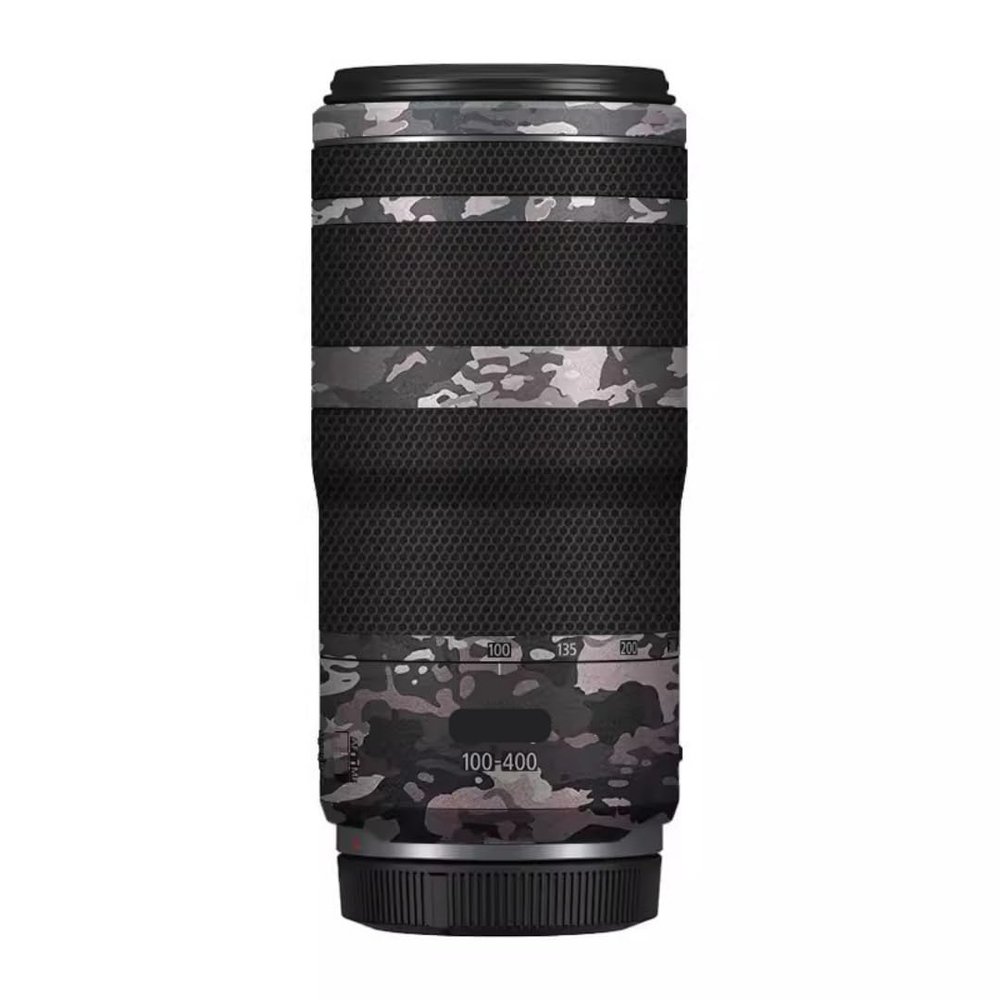 100-400 5.6-8 Anti-Scratch Camera Lens Sticker for Canon RF100-400mm F5.6-8 is USM Coat Wrap Protective Film Body Skin Cover(Field Camouflage)