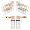 24 Pieces 4mm Gold Plated Copper Locking Banana Right Angle Speaker Cable Connector Audio Banana Jack(4 Pieces) view 2