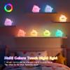 Baby Night Light, Touch Control Rechargeable Nursery Lamp with Dimmable Soft Light, Portable 3 Brightness Level and 7 Colors LED Nightlight for Kids Room, Breastfeeding, Sleep view 2