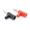 Red Black Side Screw Connection 4mm Banana Stackable Nickel Plated Cable Connector Speaker Tools Multimeter Accessories(2pcs red 2pcs Black) view 3