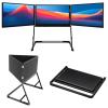 15.6" Triple Laptop Screen Extender, 1080p Fhd Portable Monitor for Laptop USB C HDMI, Plug-Play Monitor Extender for Triple Display, for Mac/Windows, for 13-17.3 Laptops view 1