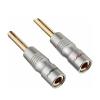 4pcs FP-200B(G) Speaker Cable Rhodium Plated Banana Connector(GS-200B R) view 4