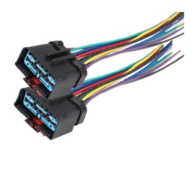 2Pcs Compatible for Jeep Door Harness Connector Wiring Pigtail Grand Compatible for Cherokee WJ Wrangler 5013961AA Compatible for Cherokee 2004 Laredo Sport Utility