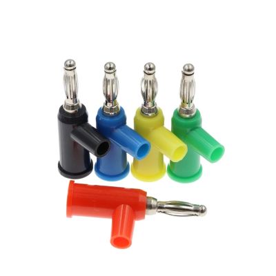 4MM Stackable Banana Terminal Binding Post Electrical Connector Component 5 Colors(Green,1PCS)