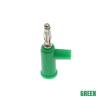 4MM Stackable Banana Terminal Binding Post Electrical Connector Component 5 Colors(Green,1PCS) view 2