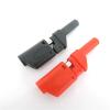 1/5pcs Red/Black Insulated 4mm Male Stackable Banana Male Connector red Black(1red 1 Black,5pcs) view 2