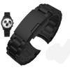 18-24mm Stainless steel curved end Watchband Fit for Casio EDIFICE EFV-540500/EFS-S510/EFB-650/EQB-501/EFR-303L/303D(Black2,18mm) view 1