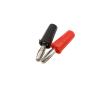 10Pcs/lot Short 4mm Banana Male Connector Red Black Plastic Housing Bananas Connectors(5 Red 5 Black) view 3