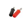 10Pcs/lot Short 4mm Banana Male Connector Red Black Plastic Housing Bananas Connectors(5 Red 5 Black) view 4