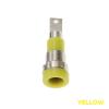 4MM Banana Female Jack Socket Connector Banana Binding Post Panel Mount Adapter(Yellow,1PCS) view 2