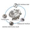 Llpsmeng Underwater Waterproof Connection Box - IP68 Sealed 304 Stainless Steel Outdoor Light Junction Box, Swimming Pool Fountain Light Transition Head, for Underwater Lights(1 in 1 Out) view 3