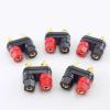 1/5pcs Banana Plugs Jack Socket Couple Terminals Connectors Red Black Connector Amplifier Terminal Binding Post Speaker(5pcs Dual) view 3