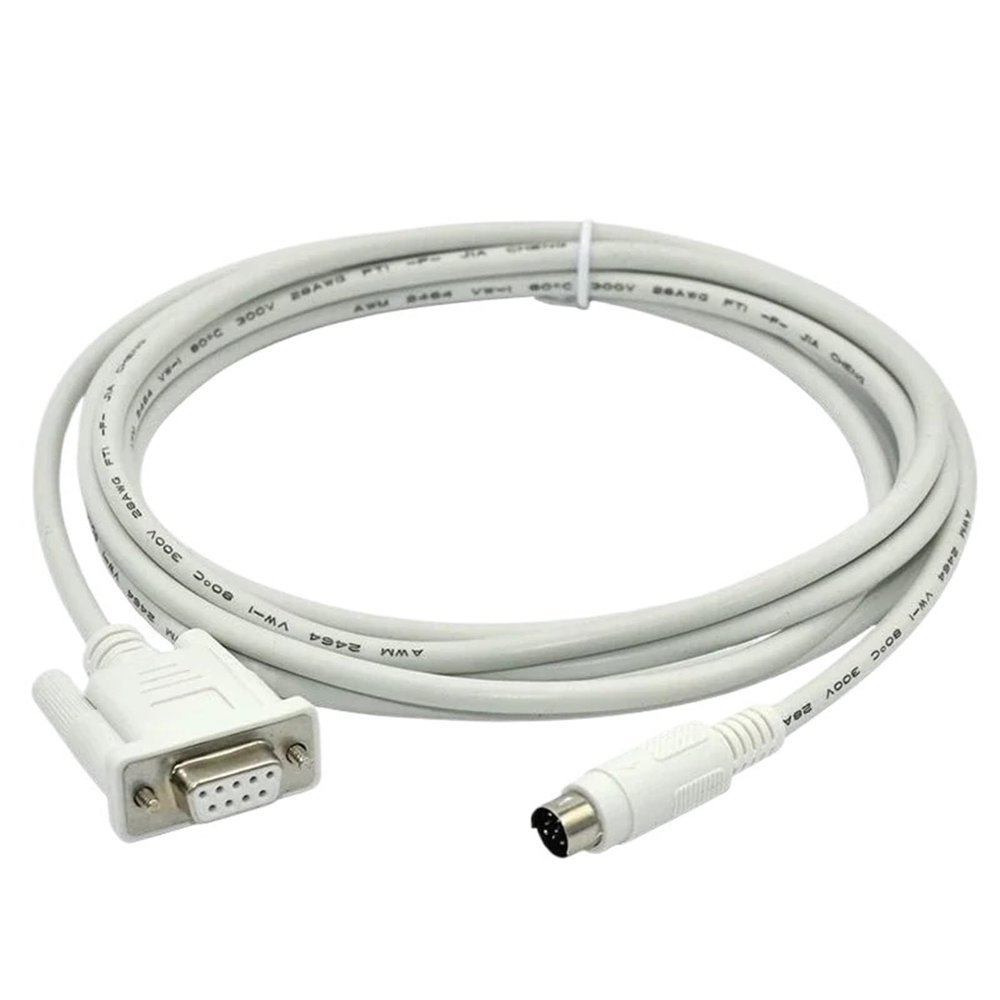 ZMDRXQOJ 1pc SA-DVP SK-DVP AK-DVP Suitable for HMI Touch Panel SA043 EA AK SK070 to Programming Cable Line SA/SK/AK-DVP(5m)