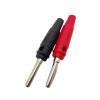 20Pcs 4mm Banana Connector High Current Insulated Shrouded Stackable Speaker Screw Cable Adapter(10 Red 10 Black) view 3