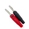 20Pcs 4mm Banana Connector High Current Insulated Shrouded Stackable Speaker Screw Cable Adapter(10 Red 10 Black) view 4
