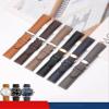 Cowhide Fluoro Rubber Watchband For Omega Watch Straps Are Made Of Genuine Leather For IWC(Dark grey r2,22mm) view 3