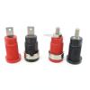 5X 32A Insulated 4MM Banana Female Head Socket Jack Panel Mount Binding Post red Black Connector Multimeter(5pcs Type-A Black) view 3