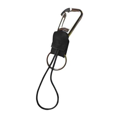 Scuba Diving Lanyard with Metal Buckle - 20cm Camera Tether for Underwater Photography, Diving Accessories- Black