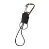 Scuba Diving Lanyard with Metal Buckle - 20cm Camera Tether for Underwater Photography, Diving Accessories- Black view 1