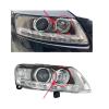 Suitable for 2009-2012 Compatible for Audi A6L A6C6 Headlights, Internal Wiring Harness, Wiring Group, Follow-up Wiring, Plug Wire Aging(with LED no AFS L) view 2