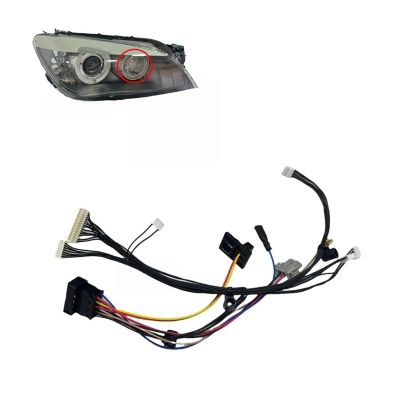 Suitable Compatible for BMW 7 Series F02 2009-2013 Headlight Harness F02 Internal Headlight Harness Plug with AFS(09-13 R with AFS)