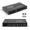 7 Band Equalizer DSP Chip CD AUX Inputs Adjustable Car Audio Equalizer 18.5cmx11cmx3cm Black view 3