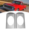 AOWINHIT Speaker Bracket High Quality Steel Behind Seat Replacement for Chevy C10 1973 to 1987 6 x 9 Inch Speakers Mounting Brackets view 2
