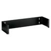 49251-W62 2 Position Hanged Wall Mount Bracket 3.5" x 6.0",Black view 1