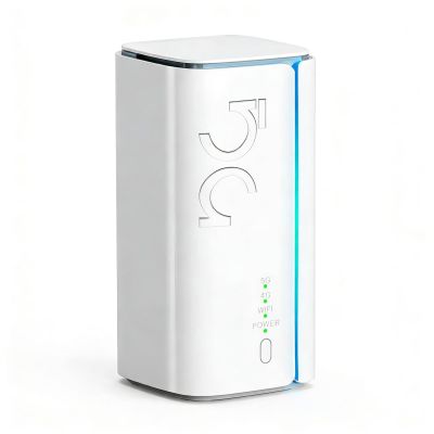 Denash 5G CPE Router with SIM Card Slot,Dual Band Portable Cellular Router,NSA SA WiFi 6 5G Routers Dual Band Cellular Modem for Home Office Indoor Wireless Internet