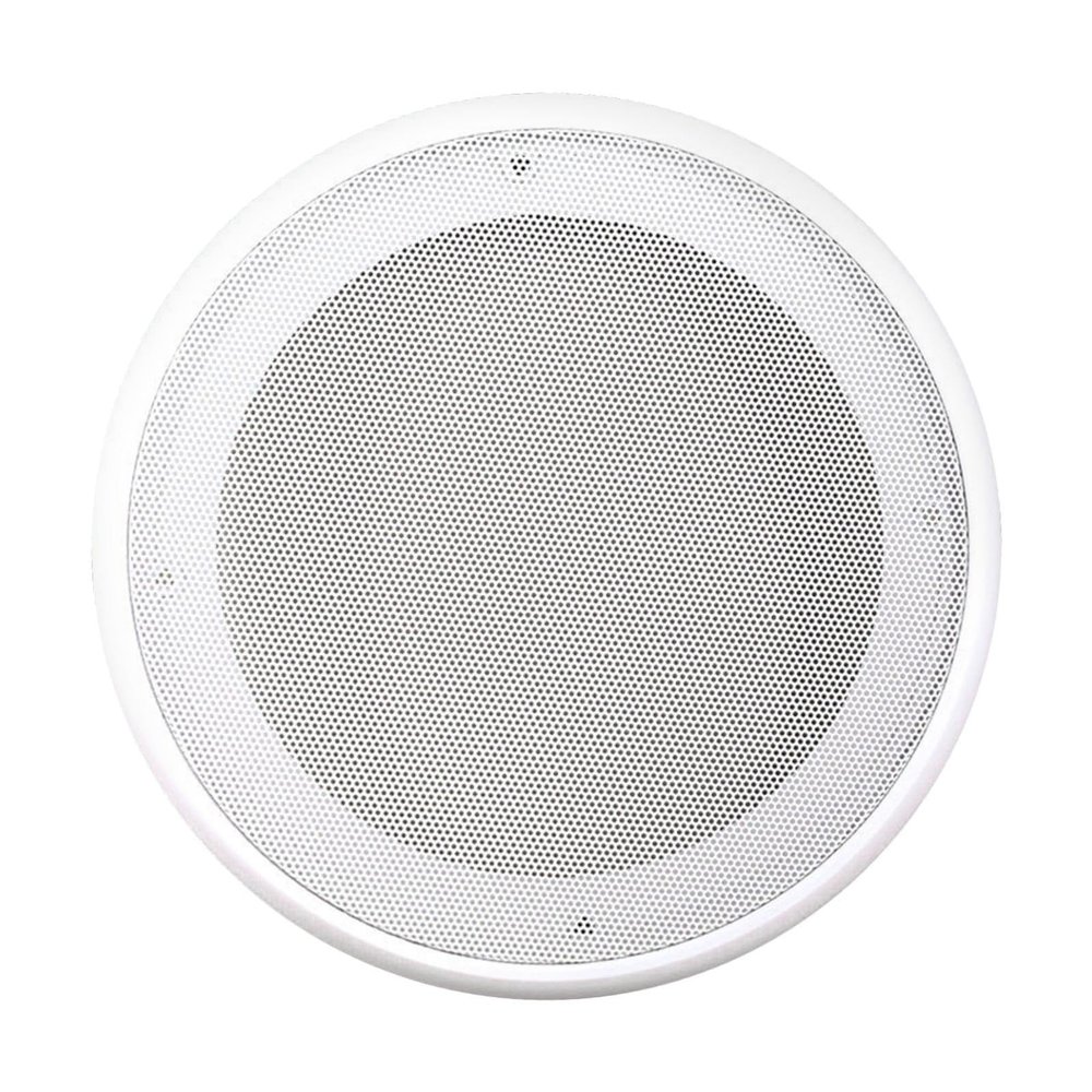 White Ceiling Speaker Cover Round Speaker Grille Audio Accessories Car Speakers Grill Cover for Automotive Fitting- 5inch