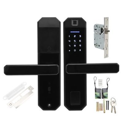 AOWINHIT Smart Keyless Entry Door Lock Biometric Fingerprint Key for Home Office Security (Basic Version)