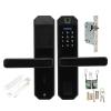 AOWINHIT Smart Keyless Entry Door Lock Biometric Fingerprint Key for Home Office Security (Basic Version) view 1