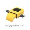 Car SUV Seat Headrest Fan USB 12V 24V Multipurpose 7.4x4.3x2inch Universal Accessory Simple Assembly Adjustable 3 Speed- Yellow view 3