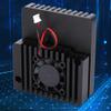 Aluminum Alloy Protective Enclosure with Cooling Fan for NanoPi R2S Black view 3