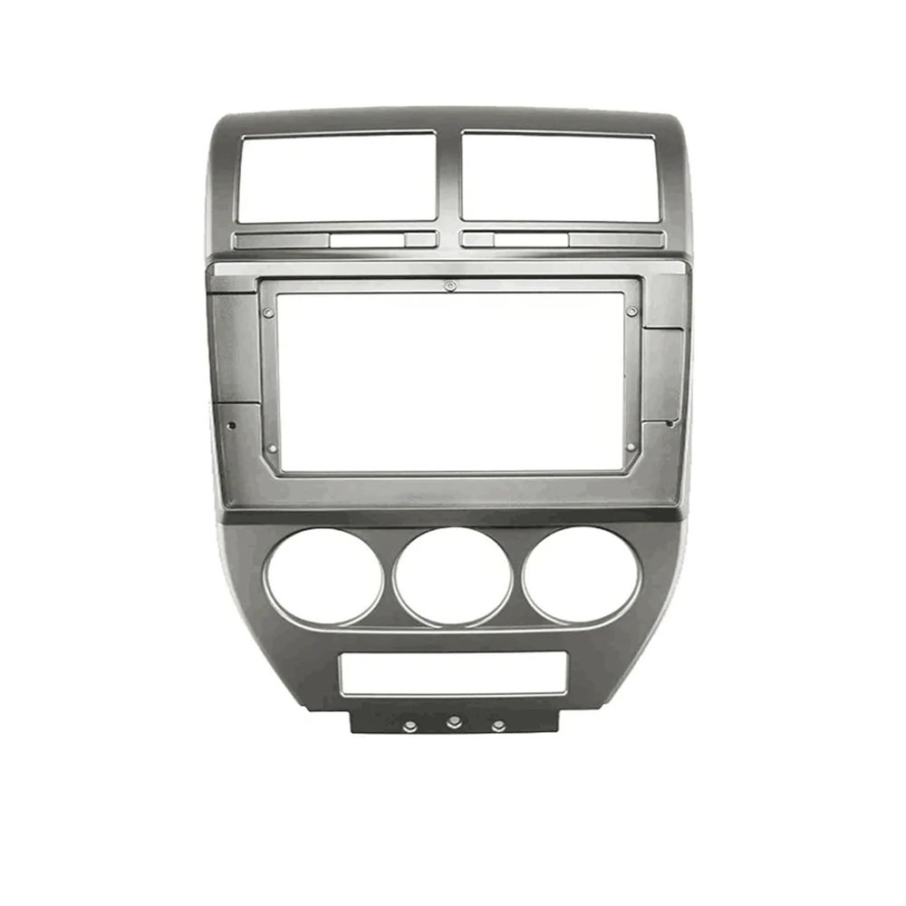 Compatible with Compass Patriot 2007-2009 10.1" Car Radio Stereo MP5 GPS Player Casing Frame 2 Din Head Unit Fascia Trim Radio Kit (Color : Only frame)