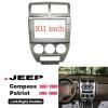 Compatible with Compass Patriot 2007-2009 10.1" Car Radio Stereo MP5 GPS Player Casing Frame 2 Din Head Unit Fascia Trim Radio Kit (Color : Only frame) view 2