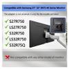 27/32 Inch Display S27R750QEC S27R750QEI S32R750QEU S32R750QEE S32R750UEE S32R750UEC S32R750UEI Wall Mount VESA Adapter BracketTV Accessories(27 Inch) view 4
