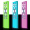 [3-Pack] RETROSUN Remote Cover for Hisense TV ERF6A80 ERF6G80H ERF6F80H Voice Remote Easier to Find, Silicone Cover Compatible with Hisense U6 U7 U8 U9 Series 4K UHD TV (Fluorescent Green/Blue/Pink) view 1