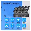 JUCFRDNJ H.265X 8CH 5MP Video AHD Camera System 2/4/6/8 PCS Outdoor AI Motion Detection HD 5.0MP AHD Cameras Home Security Kit(1T,6PCS 5MP Cam) view 3