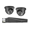 JUCFRDNJ 1080P Surveillance Camera System 8CH DVR Outdoor Night Vision Alarm Email IP66 CCTV Security Protection Kit Remote Monitor(2PCS 2TB) view 1
