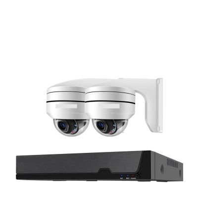4K Tuya POE Surveillance System 12X Zoom 8MP Audio Record PTZ CCTV POE AI Security IP Camera 8CH P2P NVR Video Surveillance Kit(None,8CH NVR 2 Camera_UK Plug)