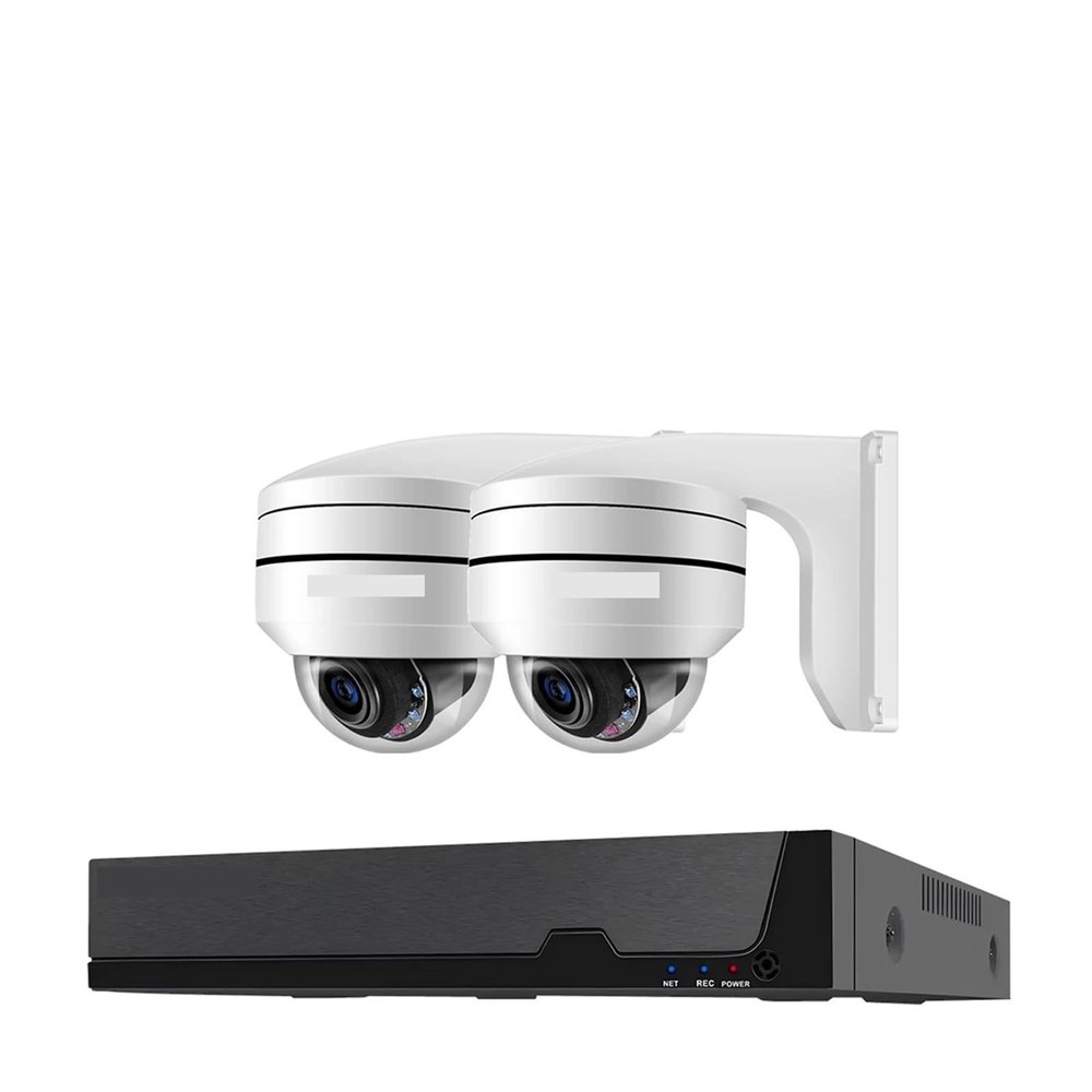 4K Tuya POE Surveillance System 12X Zoom 8MP Audio Record PTZ CCTV POE AI Security IP Camera 8CH P2P NVR Video Surveillance Kit(None,8CH NVR 2 Camera_UK Plug)